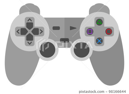 Console joystick icon. Video game controller symbol Console joystick icon. Video game controller symbol 98166644