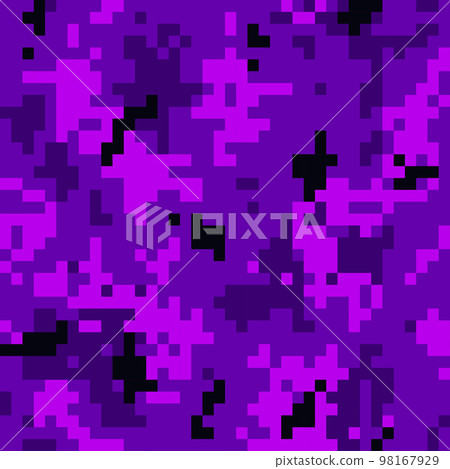 Purple camouflage pattern Purple camouflage pattern 98167929