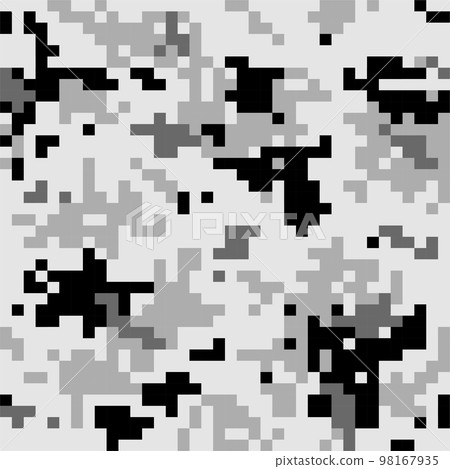 Camouflage military pixel Camouflage military pixel 98167935