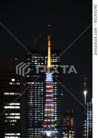Tokyo Tower at Christmas in December Tokyo Tower at Christmas in December 98169240