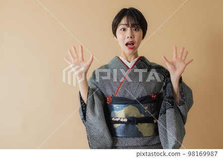 Black tie-dye visitor clothes 98169987