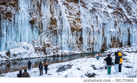 Shirakawa ice pillar group Shirakawa ice pillar group 98170968