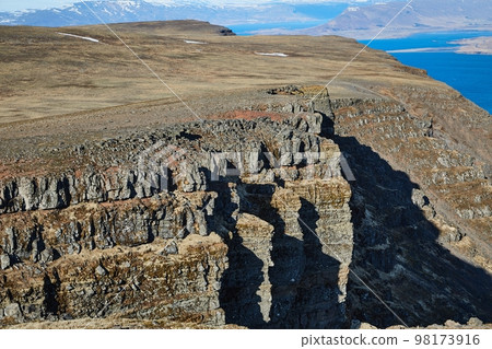 Icelandic scenic landscape 98173916