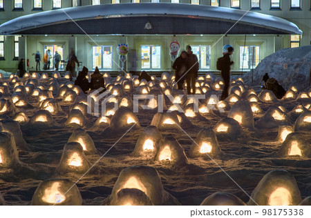 Mini Kamakura of snow country Akita prefecture Yokote-shi 98175338