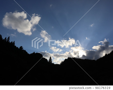Sun behind clouds 202207 (8) 98176319