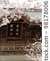 Historic temples and someiyoshino cherry blossoms 98178006