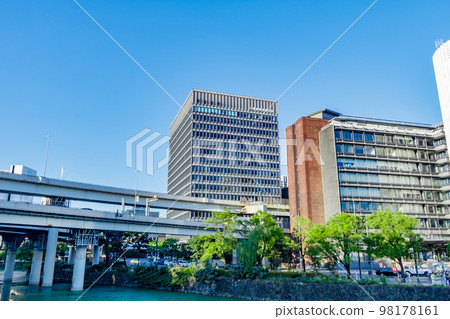 [東京的都市風景] 一橋周邊的都市風景 98178161