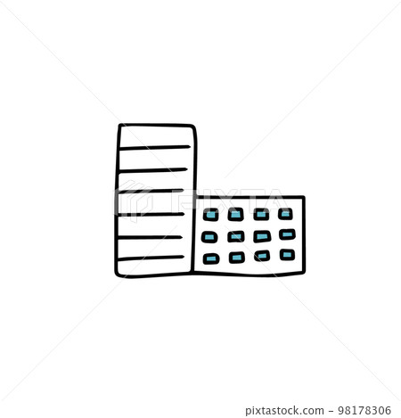 辦公樓圖圖標 98178306