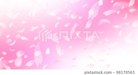 櫻花春天風景背景 98178563