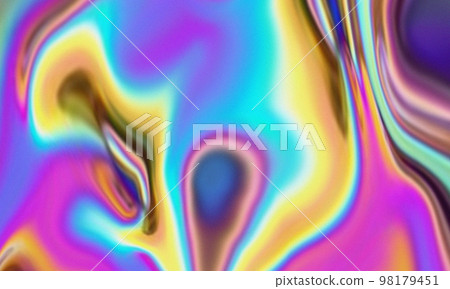 Holographic grainy texture illustration background Holographic grainy texture illustration background 98179451