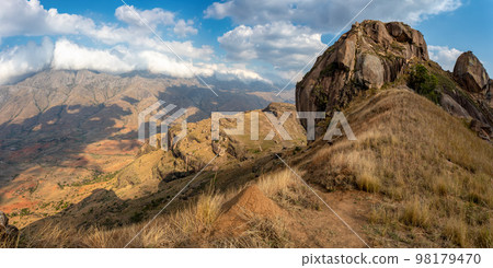 Andringitra national park,mountain landscape, Madagascar wilderness landscape 98179470