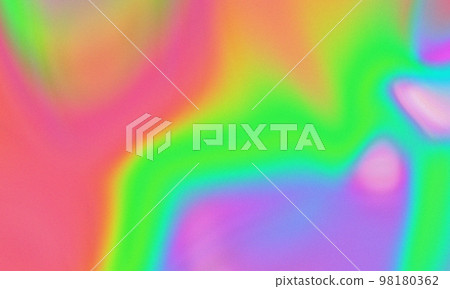 Hologram wave grainy texture background 98180362