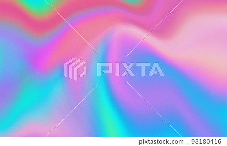 Hologram wave grainy texture background Hologram wave grainy texture background 98180416