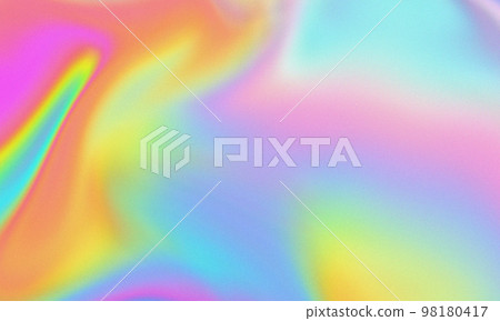 Hologram wave grainy texture background Hologram wave grainy texture background 98180417