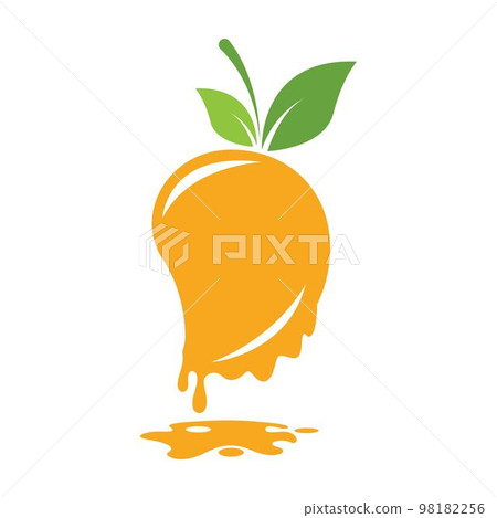 Mango icon logo design Mango icon logo design 98182256