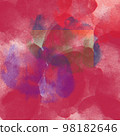 Abstract Viva Magenta texture background. Colored fluid graphic composition 98182646