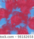 Abstract Viva Magenta texture background. Colored fluid graphic composition 98182658