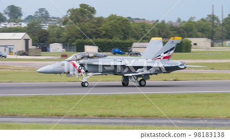 US Navy F/A-18F Super Hornet Landing US Navy F/A-18F Super Hornet Landing 98183138