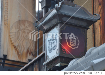 二年坂星巴克檯燈 98183711