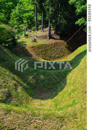 山中城堡Shoji Shoji護城河 山中城堡Shoji Shoji護城河 98184348