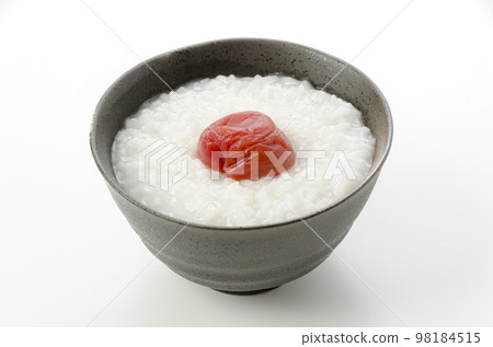 粥和Umeboshi 98184515