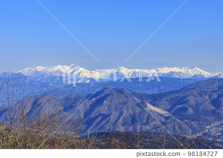 Ikaho Onsen Takane Observatory Winter scenery Ikaho Onsen Takane Observatory Winter scenery 98184727