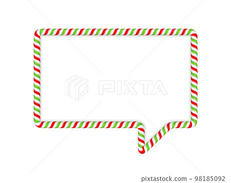 Candy Cane Frame Candy Cane Frame 98185092