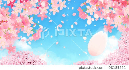 Cherry background material 98185231