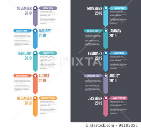 Timeline Infographics Timeline Infographics 98185853