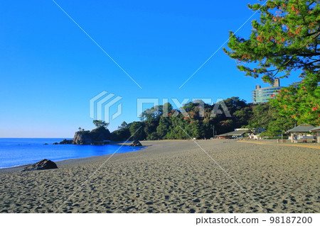 [高知縣]晴天下的桂海灘 98187200