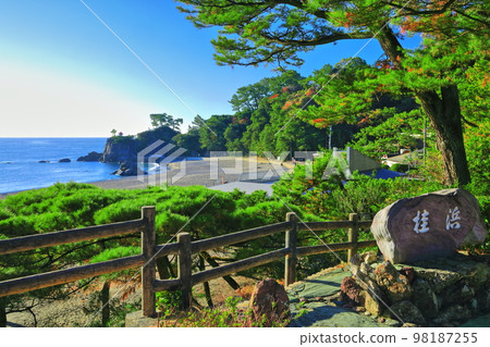 [高知縣]晴天下的桂海灘 98187255