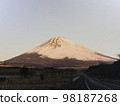 Mt. Fuji on New Year's Day 98187268