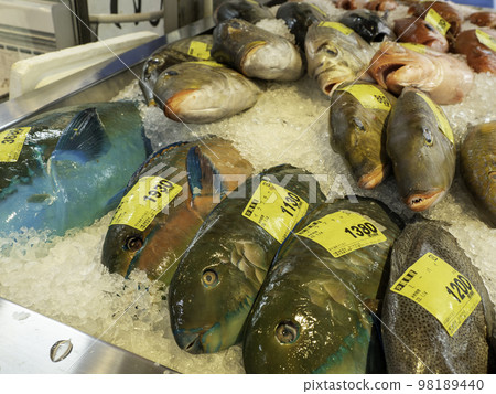 Fish sold at Tomari Iyumachi Fish sold at Tomari Iyumachi 98189440