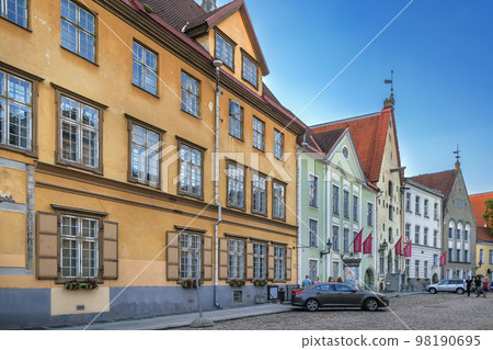 Street in Tallinn, Estonia Street in Tallinn, Estonia 98190695