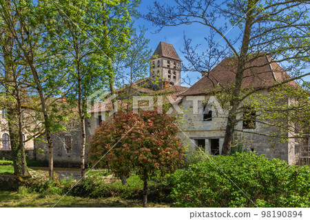 St. John the Baptist Church, Saint-Jean-de-Cole, France St. John the Baptist Church, Saint-Jean-de-Cole, France 98190894
