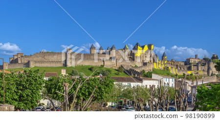 Cite de Carcassonne, France Cite de Carcassonne, France 98190899
