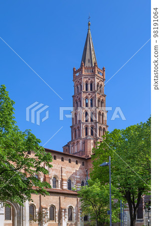 Basilica of Saint-Sernin, Toulouse, France 98191064