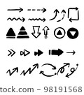 手繪箭頭集 98191568
