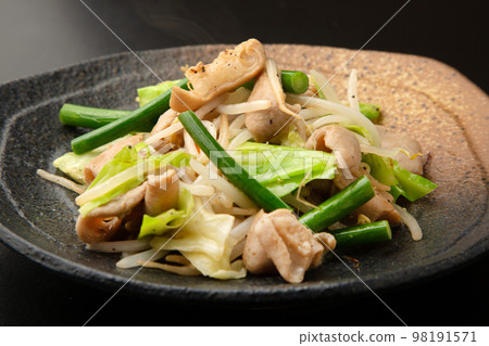 Stir-fried white offal with salt 98191571