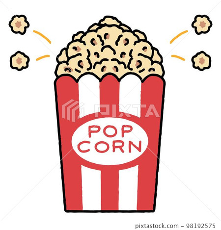 popping popcorn 98192575