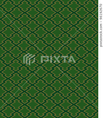 Kimono pattern pine bark rhombus 98192670