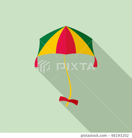 Girl kite icon. Flat illustration of girl kite vector icon for web design Girl kite icon. Flat illustration of girl kite vector icon for web design 98193202