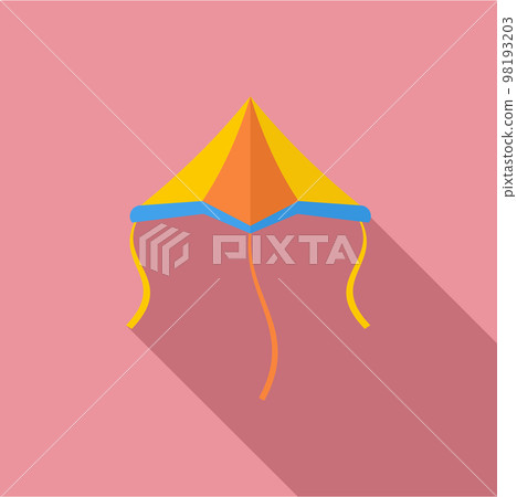 Plane kite icon. Flat illustration of plane kite vector icon for web design Plane kite icon. Flat illustration of plane kite vector icon for web design 98193203