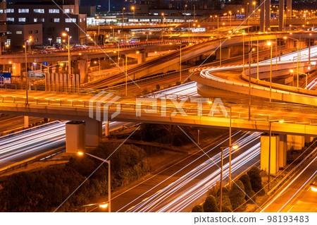 《Tokyo》Transportation image ・A grade crossing near Haneda Airport 《Tokyo》Transportation image ・A grade crossing near Haneda Airport 98193483