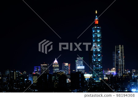 night view asia 98194308