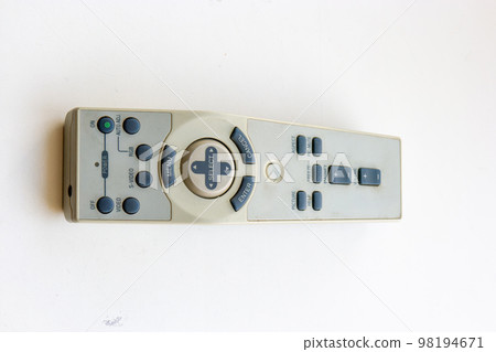 Remote control for old multimedia device top view 98194671