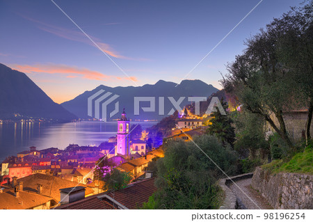 Sala Comacina, Como, Italy small town on Lake Como Sala Comacina, Como, Italy small town on Lake Como 98196254