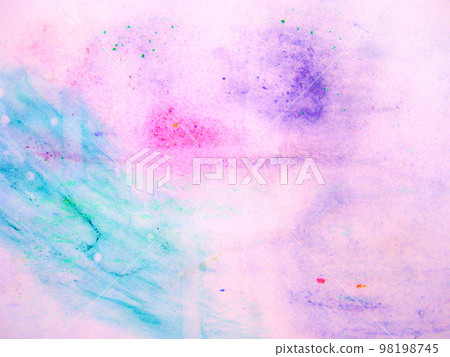 Abstract beautiful illustration hand drawn with paints that can be used as a background Abstract beautiful illustration hand drawn with paints that can be used as a background 98198745