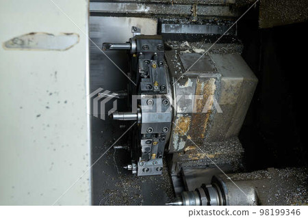 Image of machine tool, machining center, NC lathe Image of machine tool, machining center, NC lathe 98199346