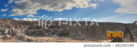 Panorama of canyon mine high resolution 98200199